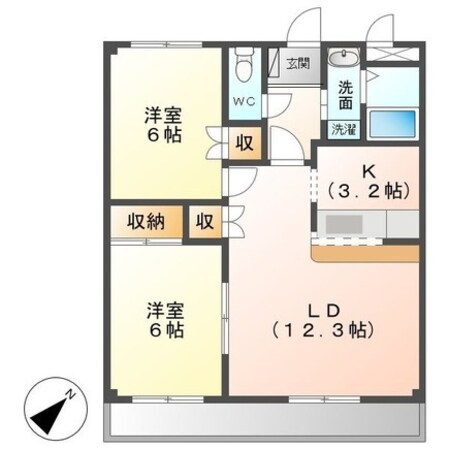 東松阪駅 徒歩30分 1階の物件間取画像